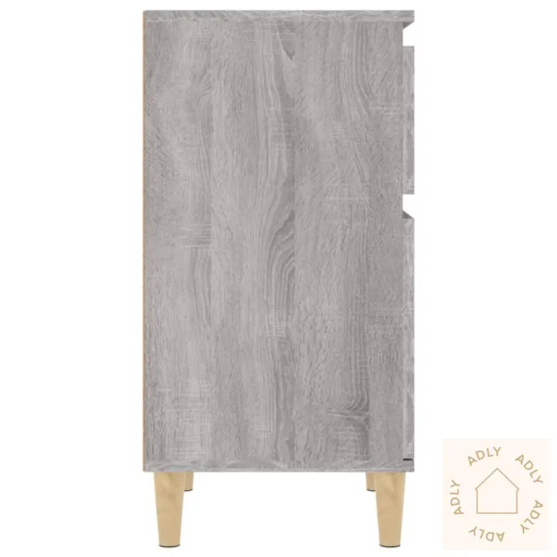 Nattbord Grå Sonoma 40X35X70 Cm