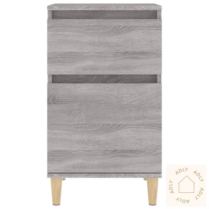 Nattbord Grå Sonoma 40X35X70 Cm