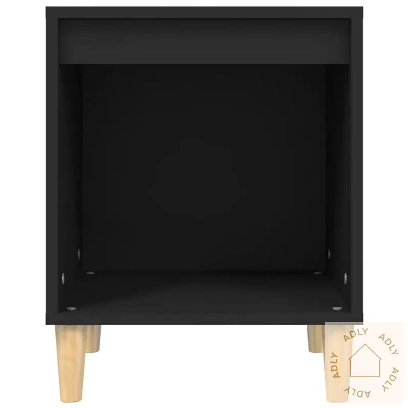 Nattbord Svart 40X35X50 Cm Konstruert Tre