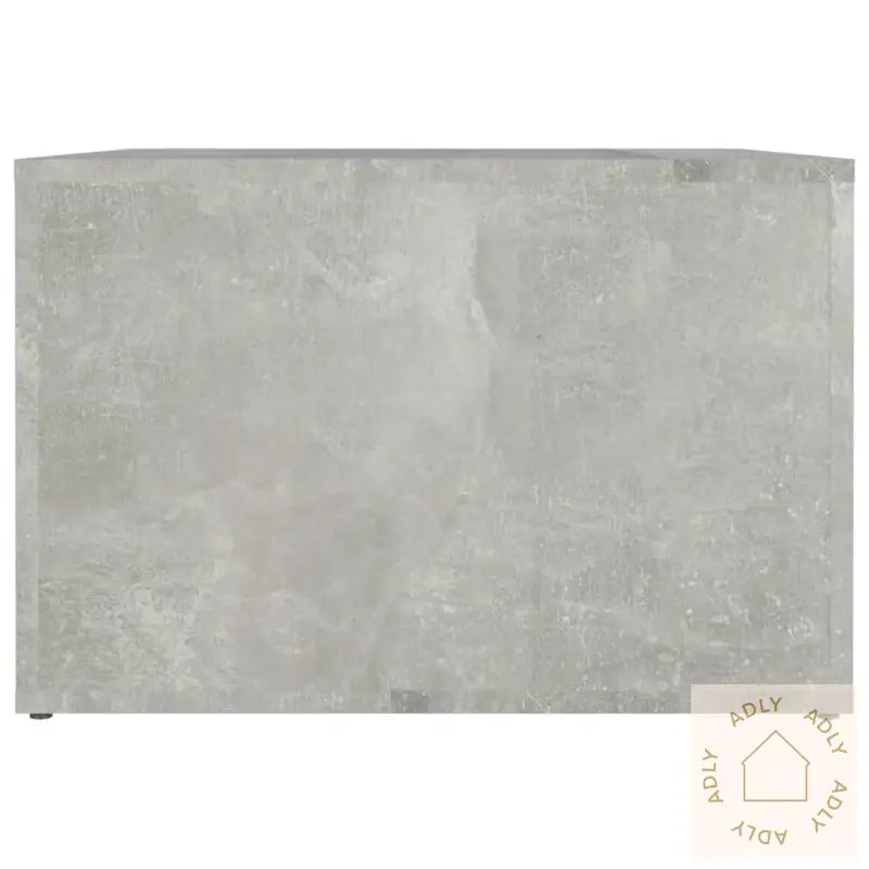 Nattbord Betonggrå 57X55X36 Cm Konstruert Tre