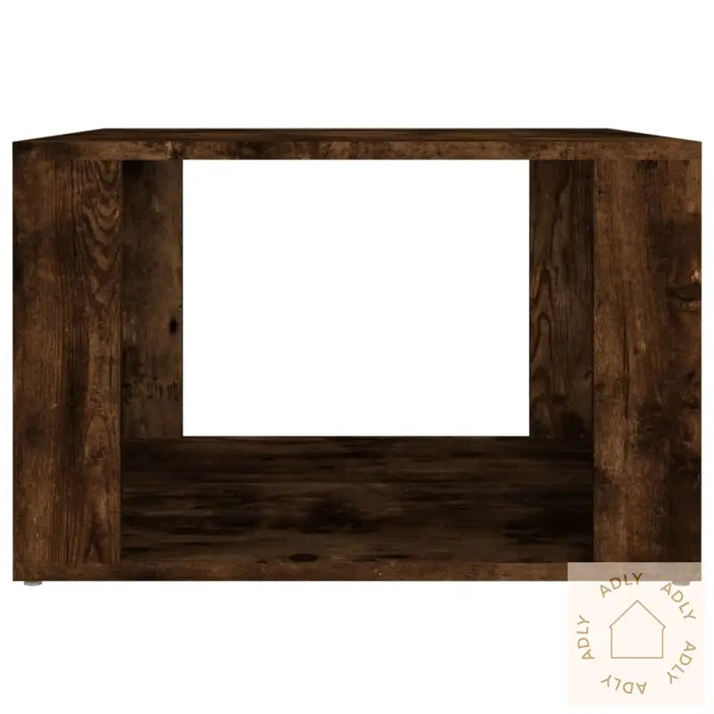 Nattbord Røkt Eik 57X55X36 Cm Konstruert Tre