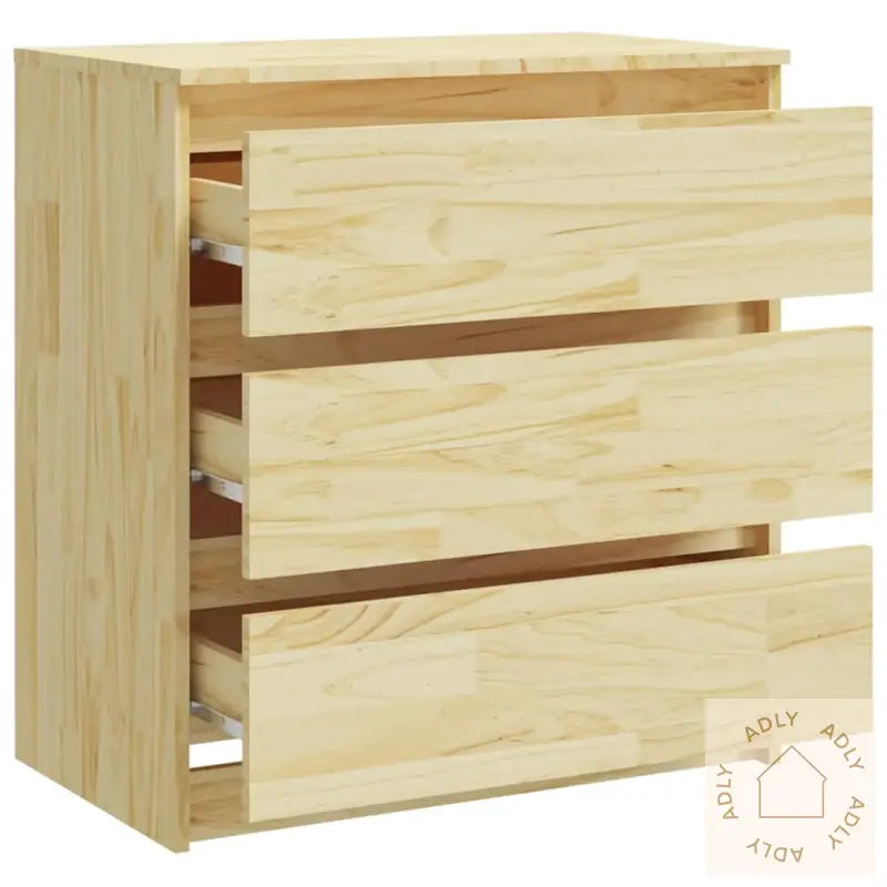 Nattbord 60X36X64 Cm Heltre Furu