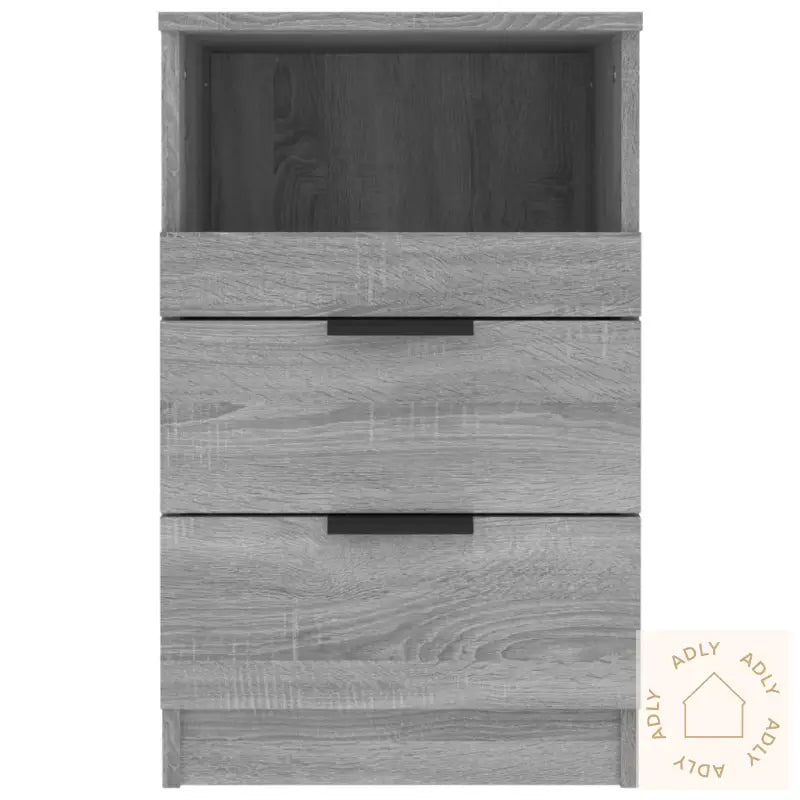 Nattbord Grå Sonoma Konstruert Tre