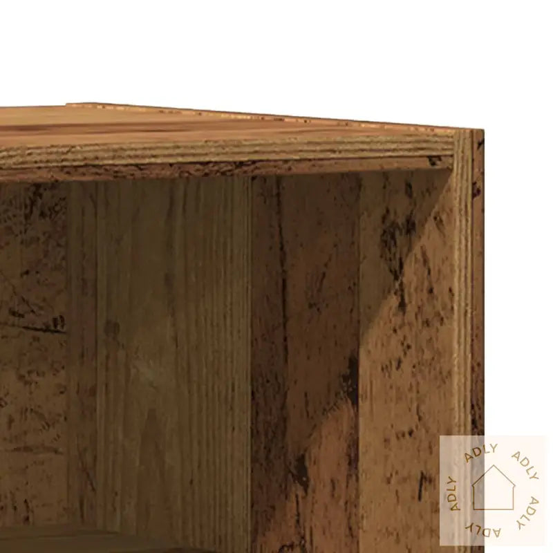 Nattbord Gammelt Tre 40X30X50 Cm Konstruert Tre