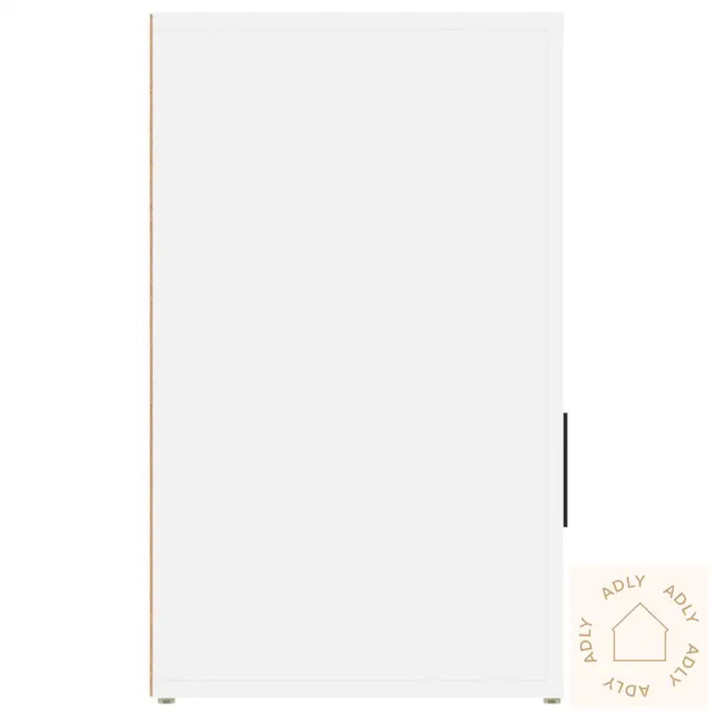 Nattbord Hvit 50X36X60 Cm Konstruert Tre