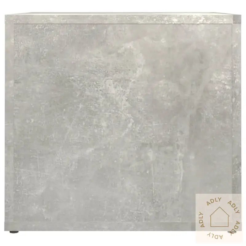 Nattbord Betonggrå 41X40X36 Cm Konstruert Tre