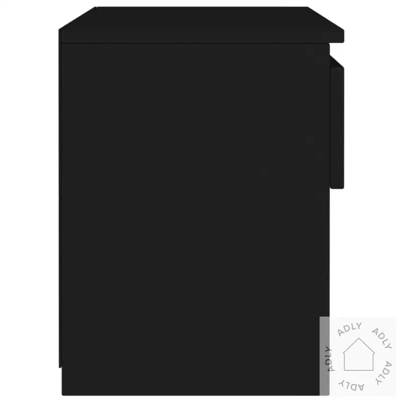 Nattbord 2 Stk Svart 40X30X39 Cm Konstruert Tre