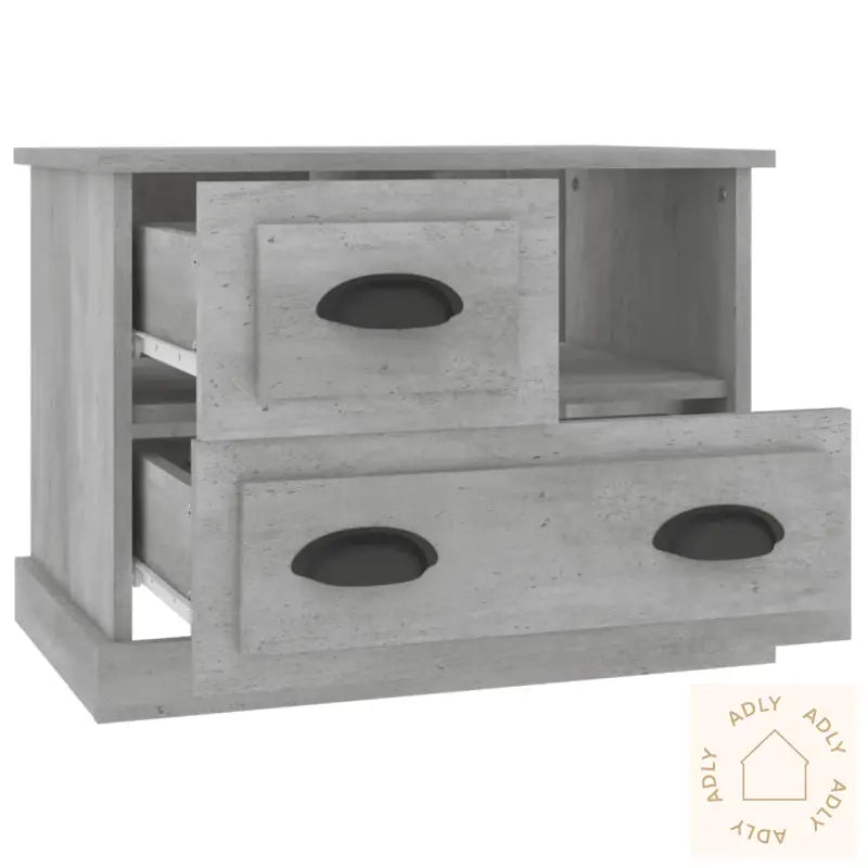 Nattbord Betonggrå 60X39X45 Cm