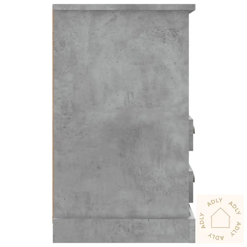 Nattbord Betonggrå 43X36X60 Cm