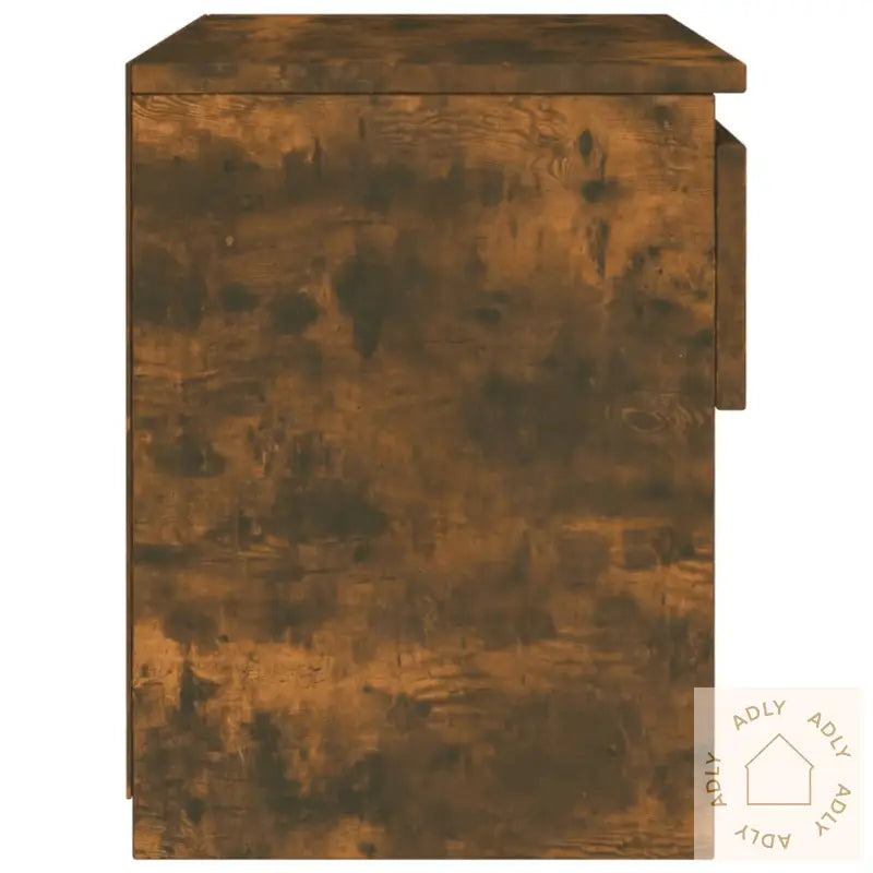 Nattbord Røkt Eik 40X30X39 Cm Konstruert Tre