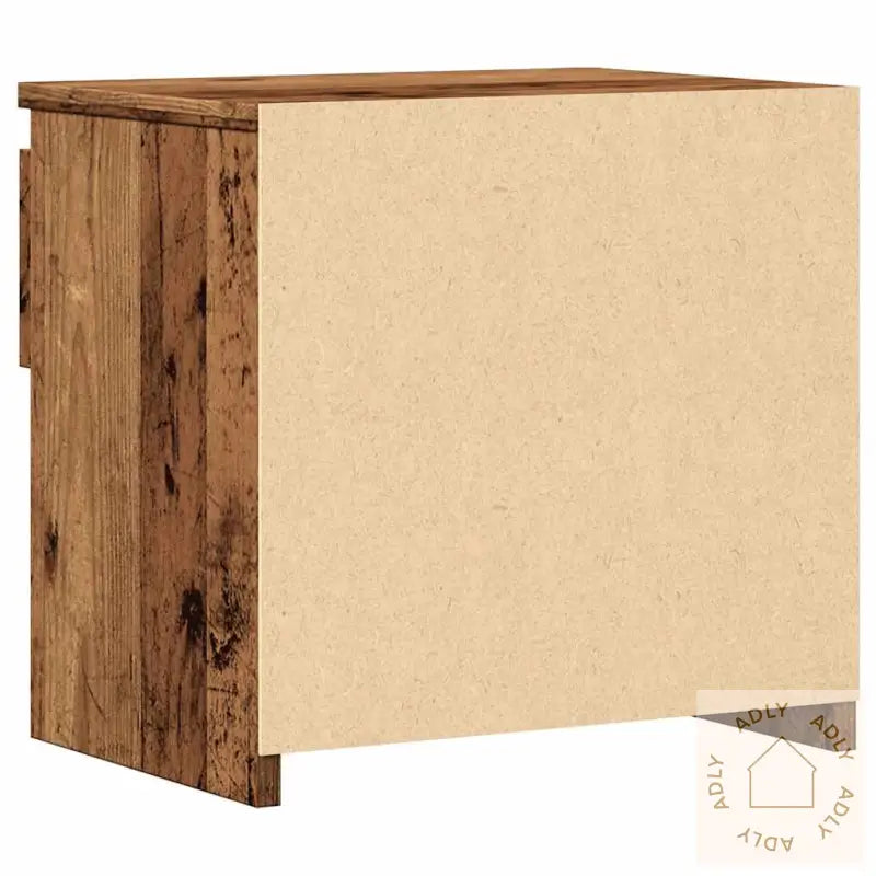 Nattbord Gammelt Tre 40X30X39 Cm Konstruert Tre