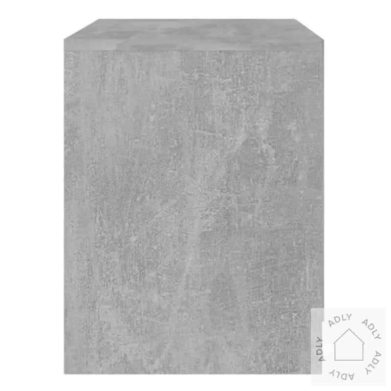 Nattbord Betonggrå 45X34,5X44,5 Cm Konstruert Tre