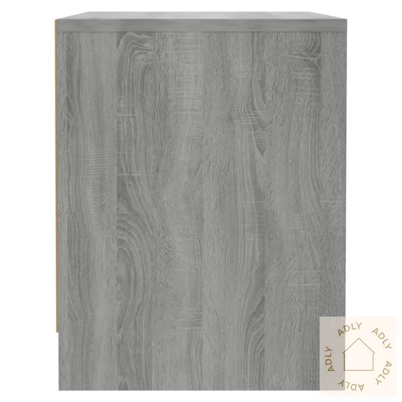 Nattbord Grå Sonoma 45X34X44,5 Cm Konstruert Tre