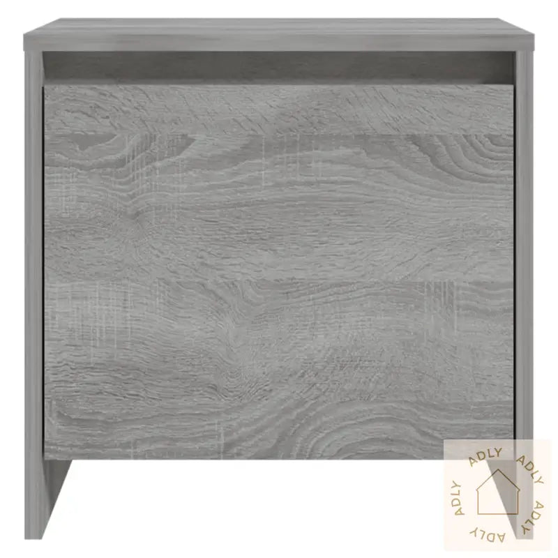 Nattbord Grå Sonoma 45X34X44,5 Cm Konstruert Tre