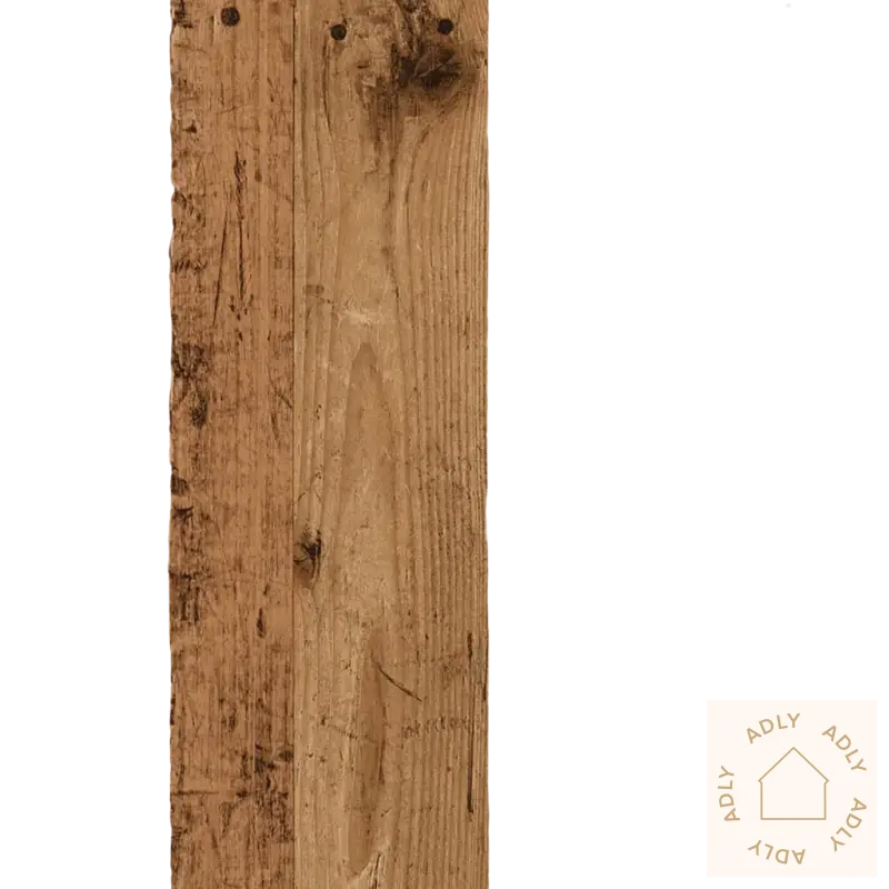 Elegant nattbord med klassisk design og distressed treverk for hagemøbler stil