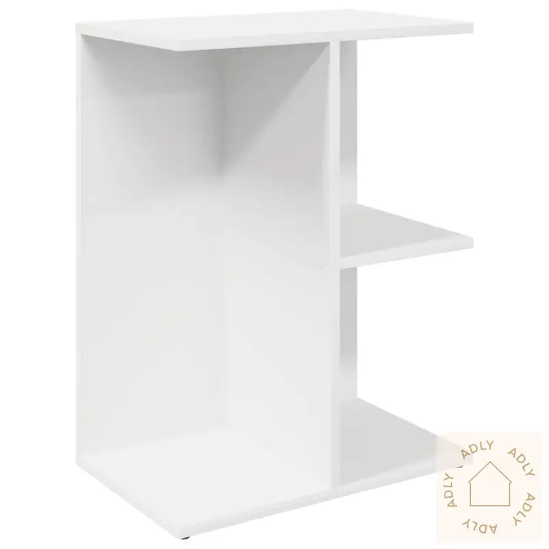 Nattbord 2 Stk Hvit 46,5X29X61 Cm Konstruert Tre