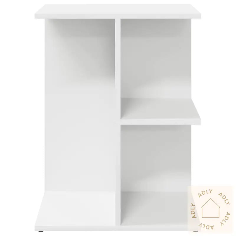 Nattbord 2 Stk Hvit 46,5X29X61 Cm Konstruert Tre