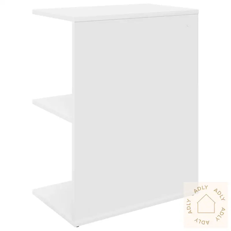 Nattbord 2 Stk Hvit 46,5X29X61 Cm Konstruert Tre