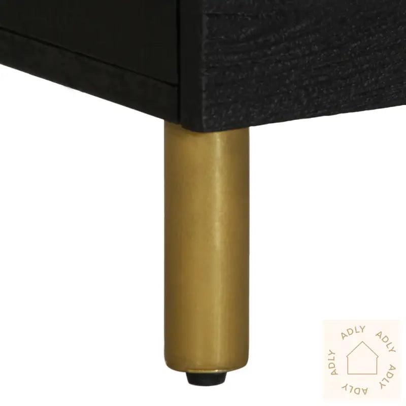 Nattbord Svart 50X33X62 Cm Konstruert Tre