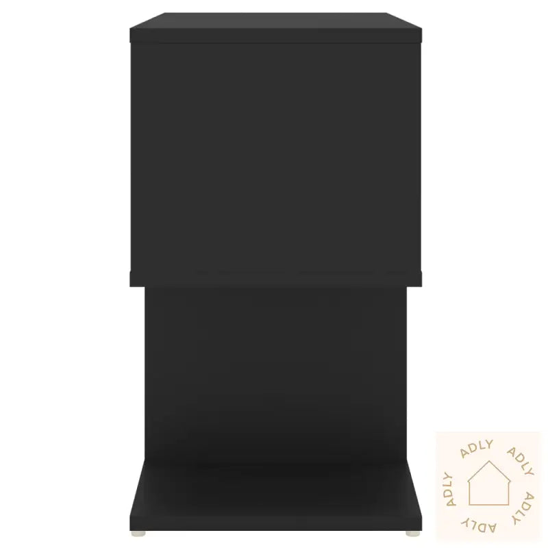 Nattbord Svart 50X30X51,5 Cm Konstruert Tre