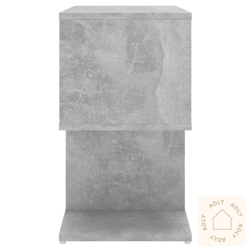 Nattbord Betonggrå 50X30X51,5 Cm Konstruert Tre