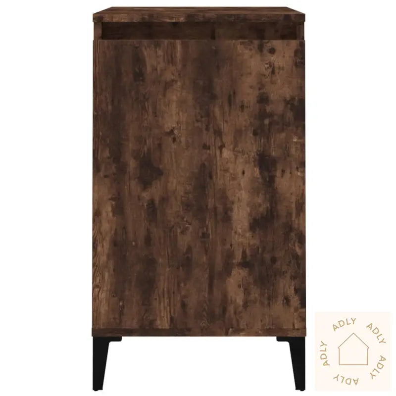 Nattbord Røkt Eik 40X35X70 Cm Konstruert Tre