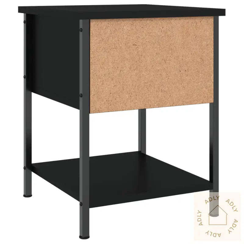 Nattbord Svart 34X35,5X45 Cm Konstruert Tre