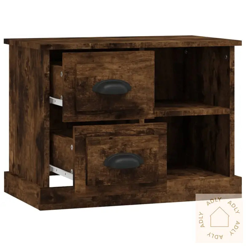 Nattbord Røkt Eik 60X35,5X45 Cm