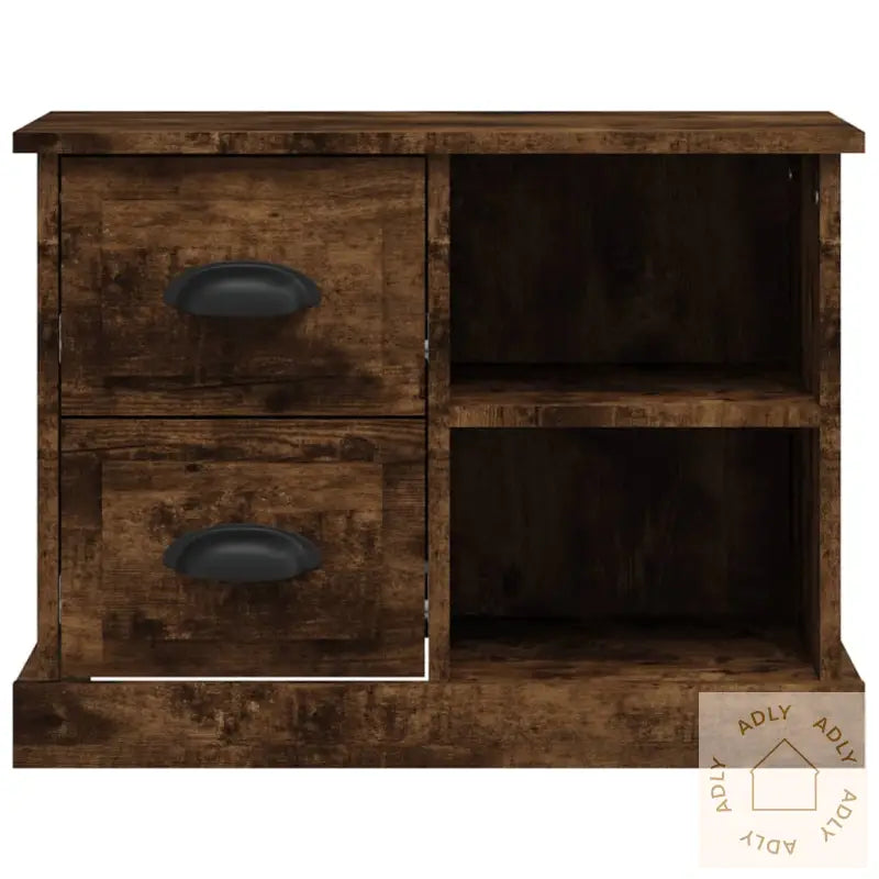 Nattbord Røkt Eik 60X35,5X45 Cm