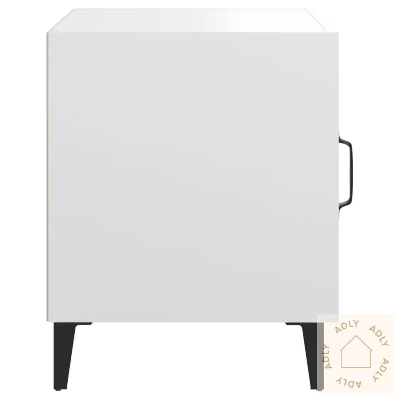 Nattbord Hvit Konstruert Tre