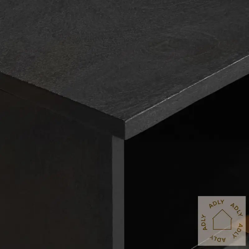 Nattbord Svart 40X33X46 Cm Konstruert Tre