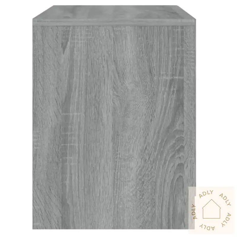 Nattbord Grå Sonoma Eik 45X34,5X44,5 Cm Konstruert Tre