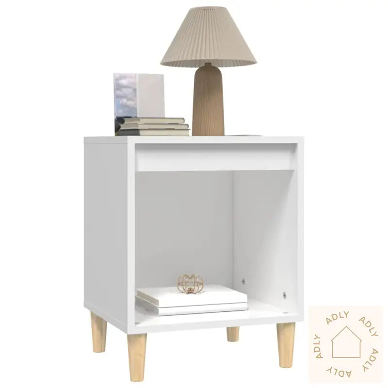 Nattbord 2 Stk Hvit 40X35X50