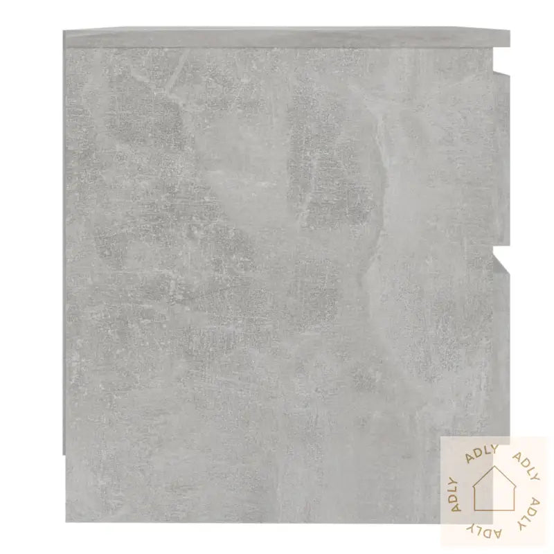 Nattbord Betonggrå 50X39X43,5 Cm Konstruert Tre