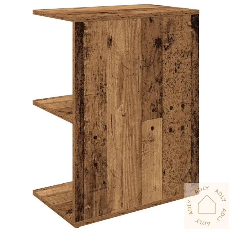 Nattbord 2 Stk Gammelt Tre 46,5X29X61 Cm Konstruert Tre