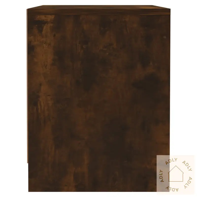 Nattbord 2 Stk Røkt Eik 45X34X44,5 Cm Konstruert Tre