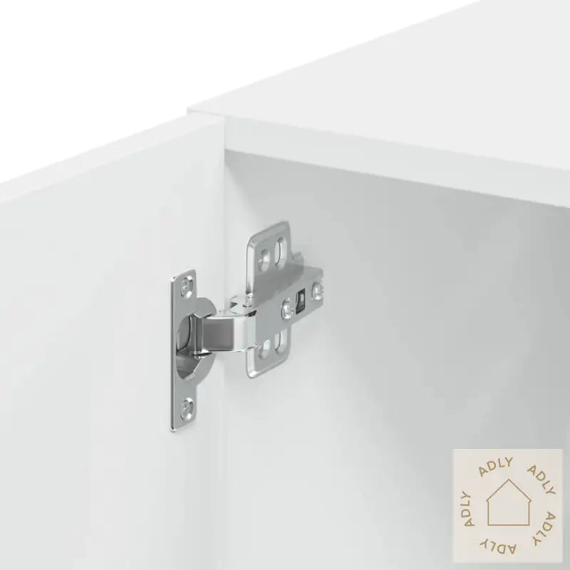 Smalt Oppbevaringsskap Hvit 45X42,5X225 Cm Konstruert Tre