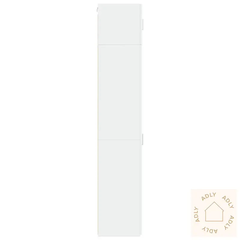 Smalt Oppbevaringsskap Hvit 45X42,5X225 Cm Konstruert Tre