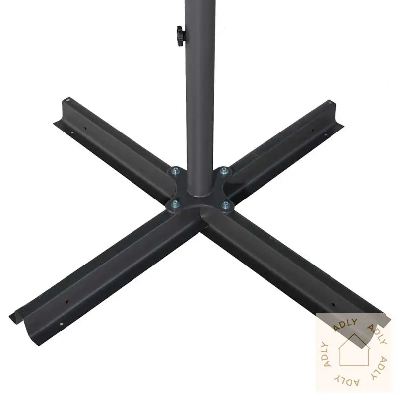 Hageparasoll Med Aluminiumsstang 600 Cm Terrakotta