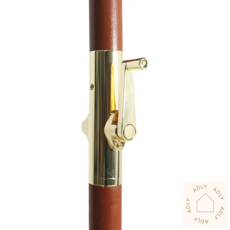 Parasoll Med Trestang 300X258 Cm Svart