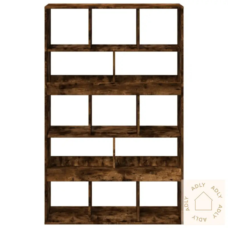 Romdeler Røkt Eik 100X33X156,5 Cm Konstruert Tre