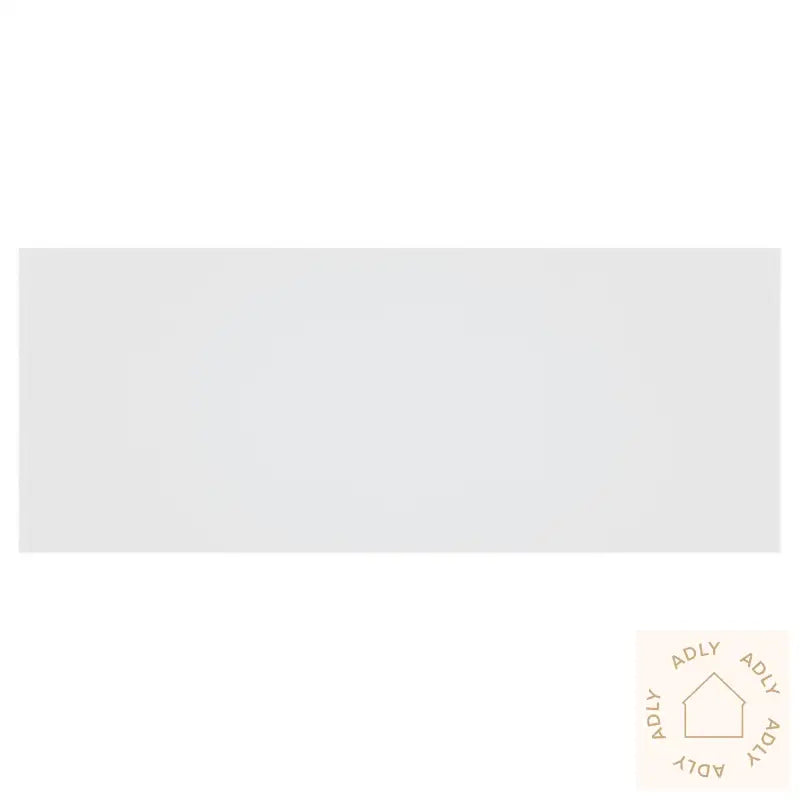 Sengegavl Hvit 200X1,5X80 Cm Konstruert Tre