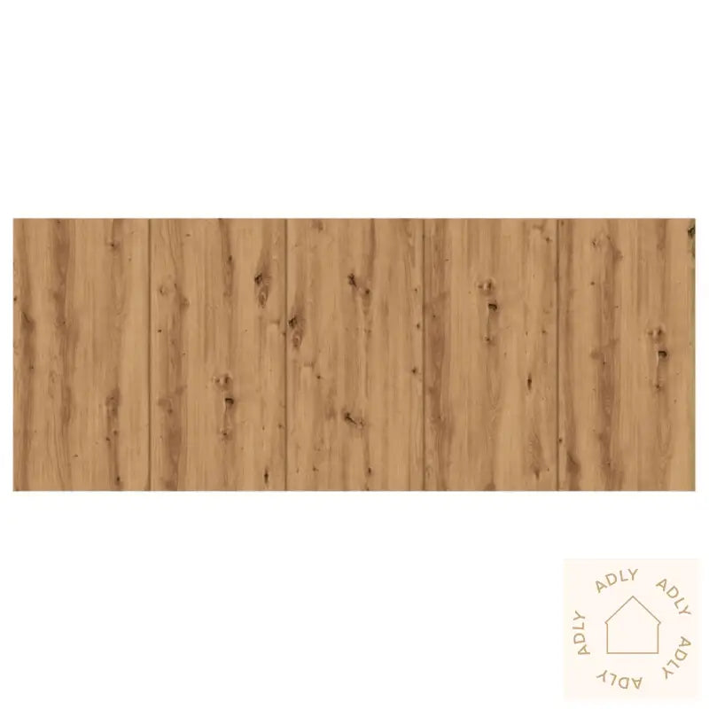 Sengegavl Artisan Eik 200X1,5X80 Cm Konstruert Tre