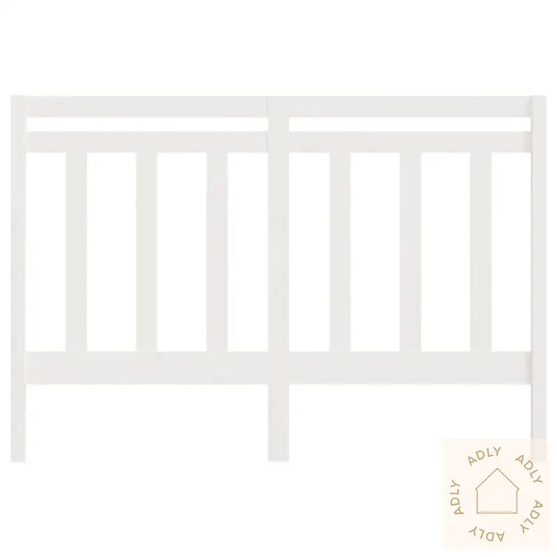 Sengegavl Hvit 166X4X100 Cm Heltre Furu