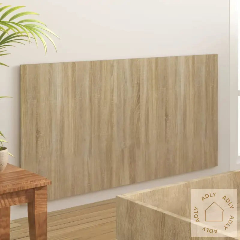 Sengegavl Sonoma Eik 160X1,5X80 Cm Konstruert Tre