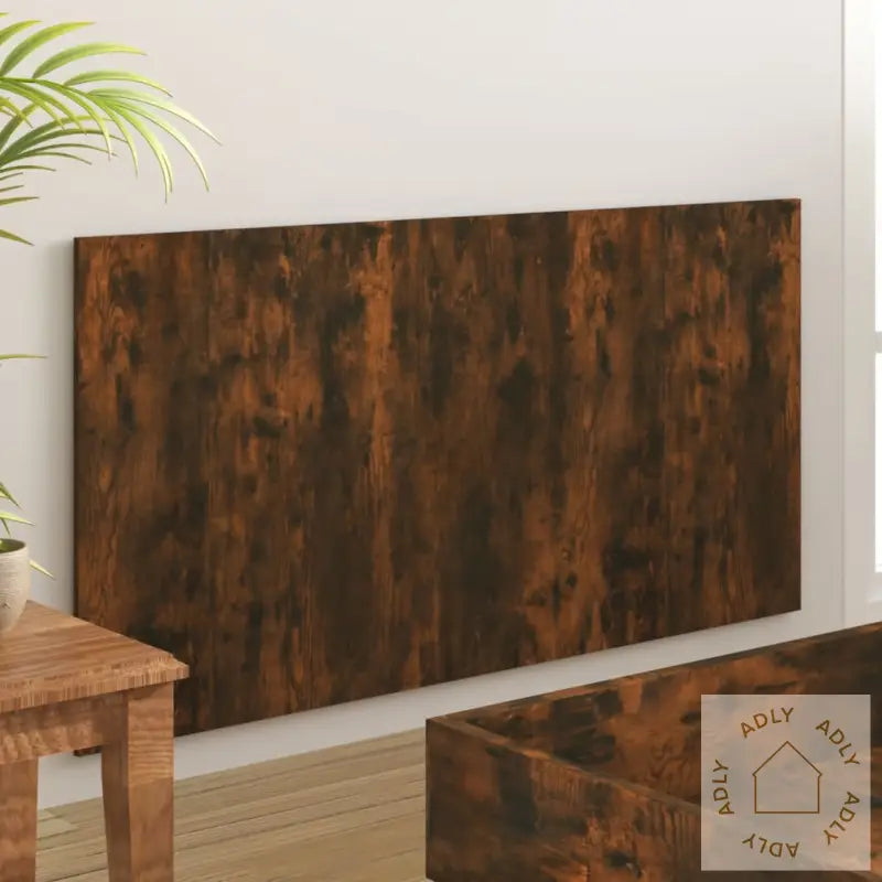 Sengegavl Røkt Eik 160X1,5X80 Cm Konstruert Tre