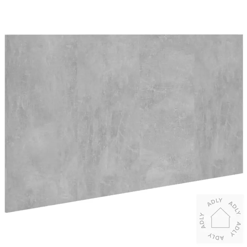 Sengegavl Betonggrå 160X1,5X80 Cm Konstruert Tre