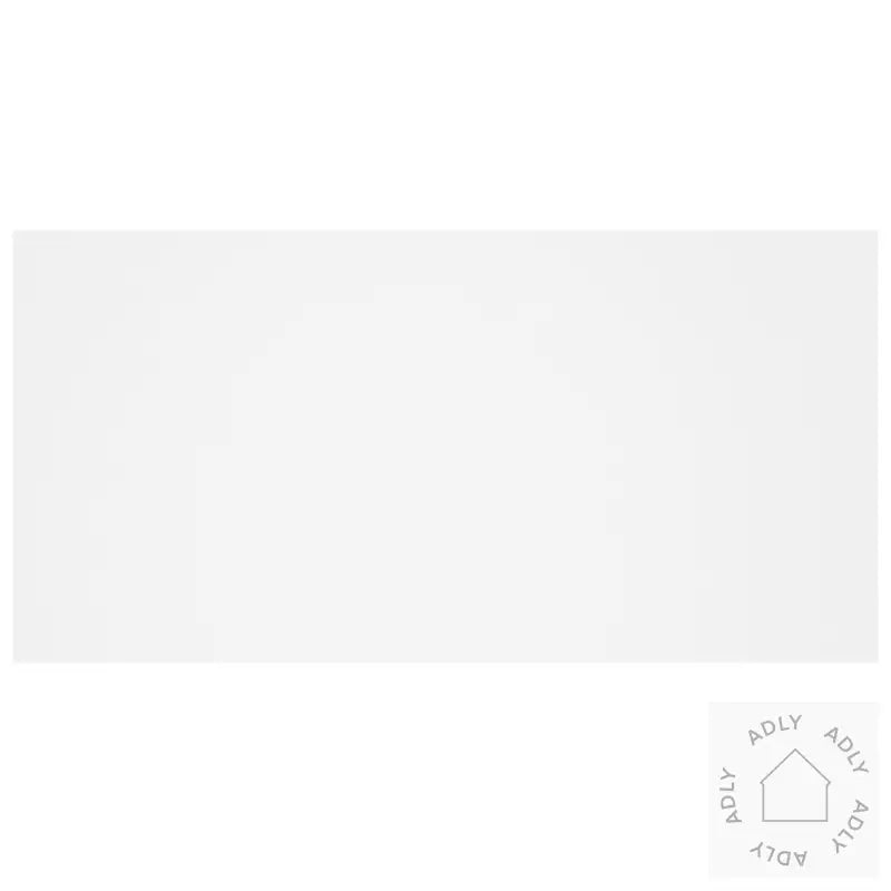 Sengegavl Hvit 160X1,5X80 Cm Konstruert Tre