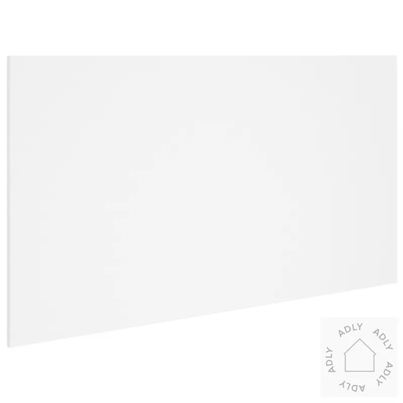 Sengegavl Hvit 160X1,5X80 Cm Konstruert Tre