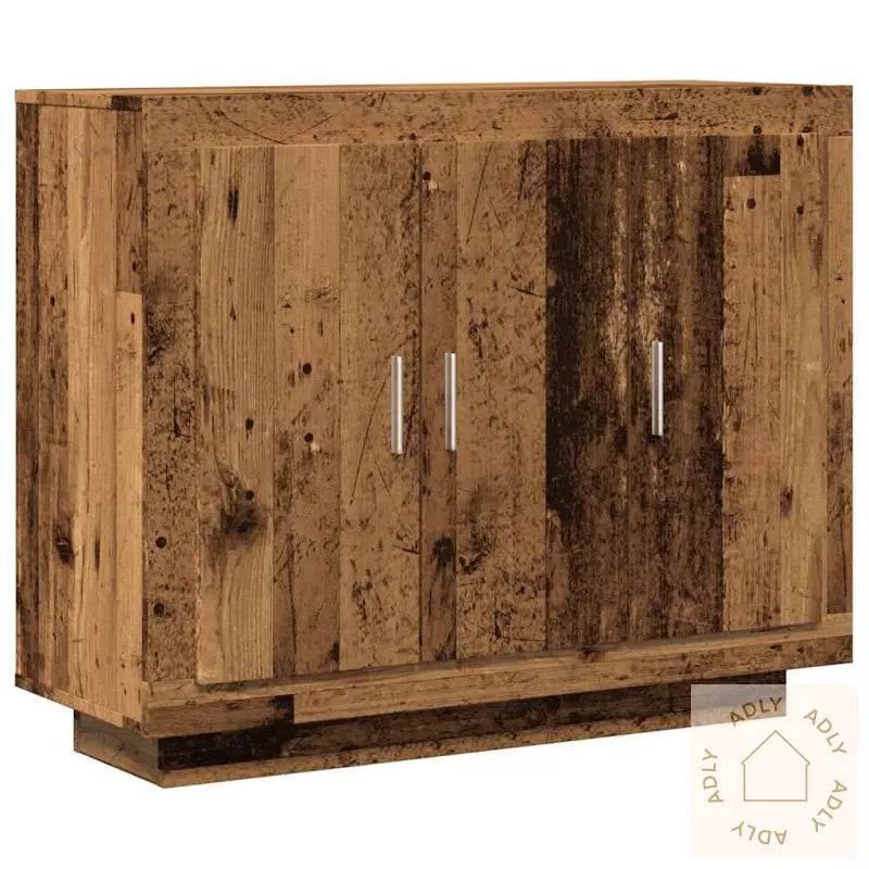 Skjenk Gammelt Tre 92X35X75 Cm Konstruert Tre